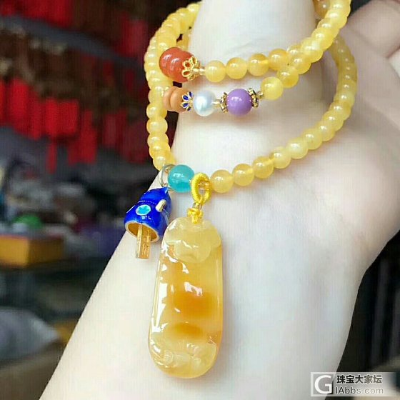 微信645005212_珠串蜜蜡