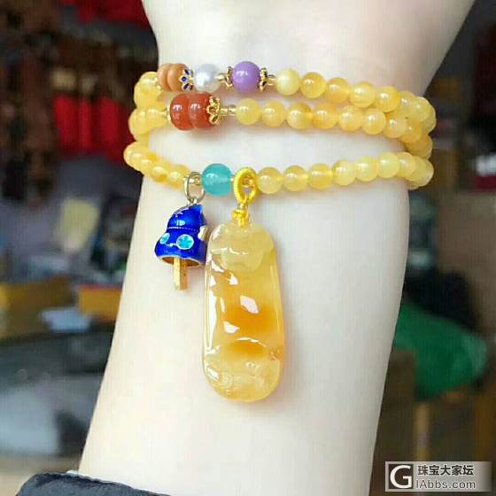 微信645005212_珠串蜜蜡