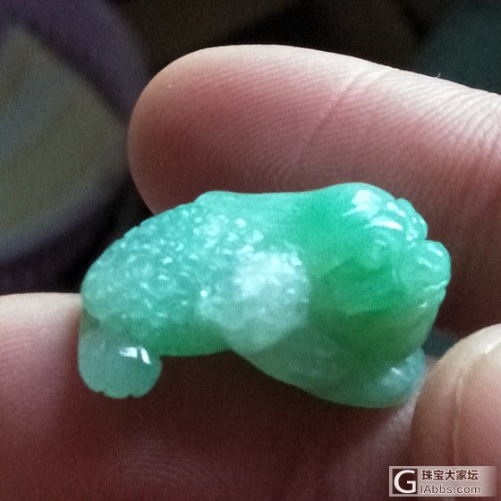 回家了一趟赶回来，做的几个小金蟾出水了，马马虎虎。。。_玉工