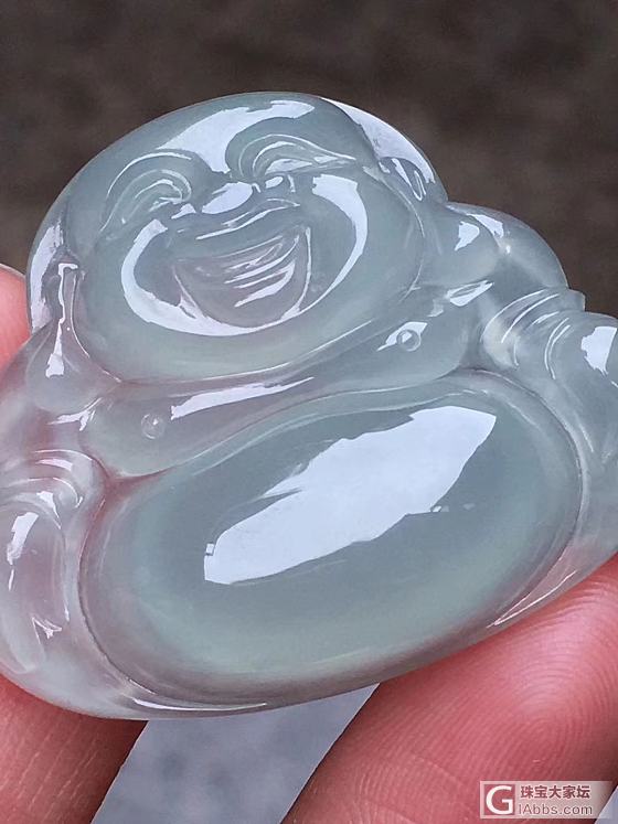 翡翠佛公_挂件翡翠