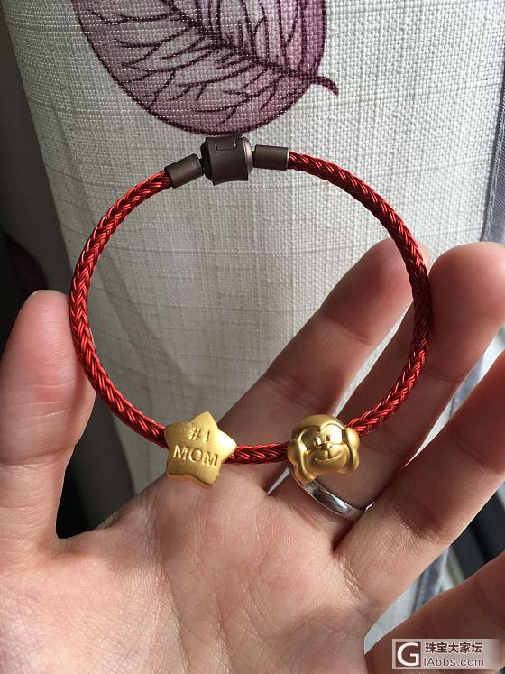 串珠大集合，金的银的都有_潘多拉手链925银金