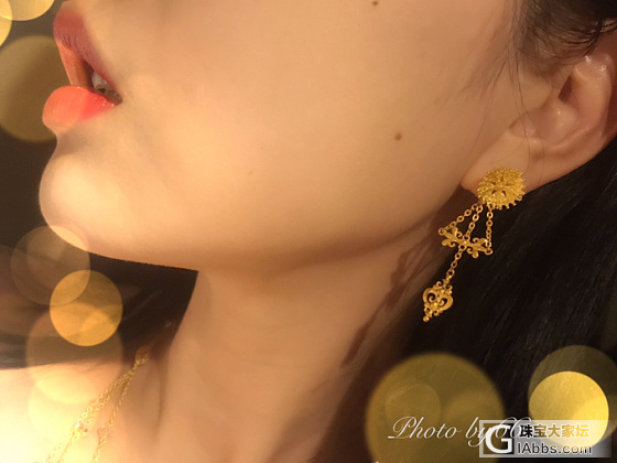 闪瞎眼的雪花大套链，年前收手，不买了～_项链金