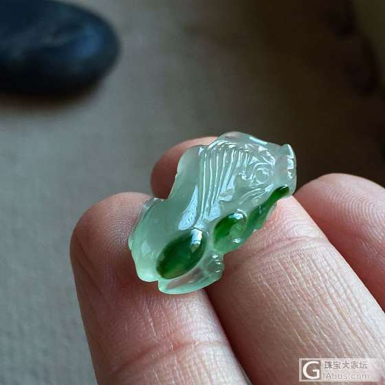 晒一只不会撞款的貔貅哦_挂件翡翠