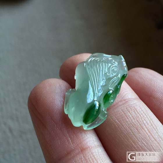 晒一只不会撞款的貔貅哦_挂件翡翠
