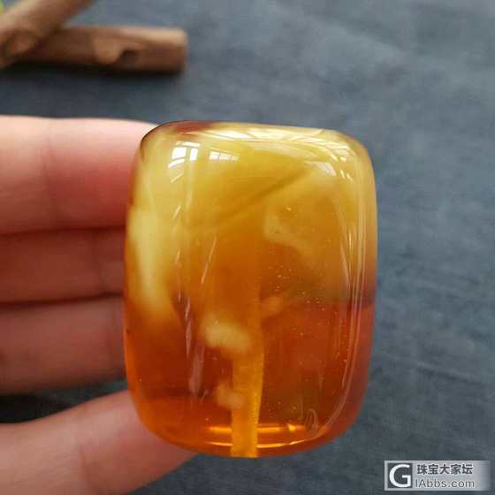 精品天然无优化金绞蜜桶珠_配件琥珀蜜蜡