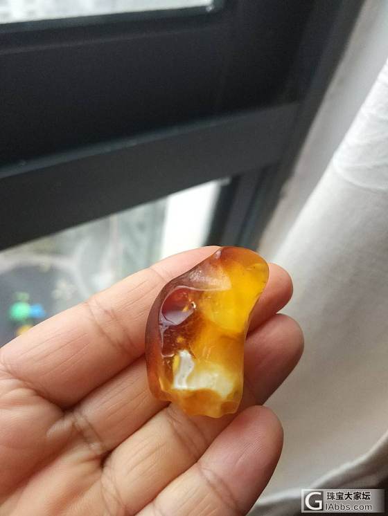 出琥珀蜜蜡全皮原石_琥珀蜜蜡原石蜜蜡
