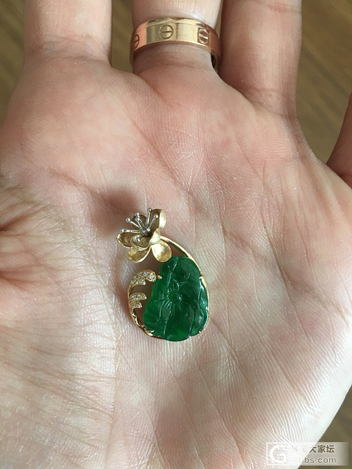阳光好晒一晒_镶嵌翡翠