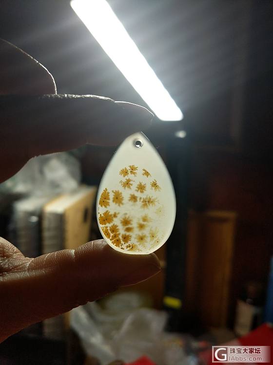 纯天然草花吊坠_银手镯挂件玛瑙
