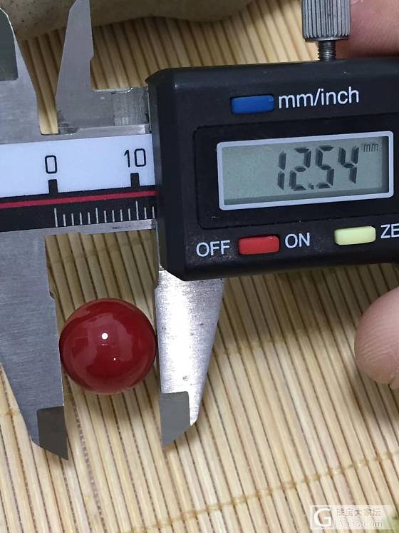 阿卡红珊瑚圆珠，珠子：2.7克、12.54MM  专业批发_配件珊瑚