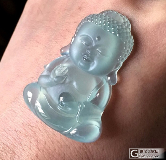 宝宝佛_挂件翡翠