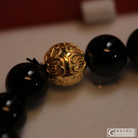 出个莲花六字真言金珠，送手串_配件珠串金