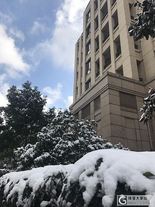 晒一波雪景，难得下雪下的这么大_摄影