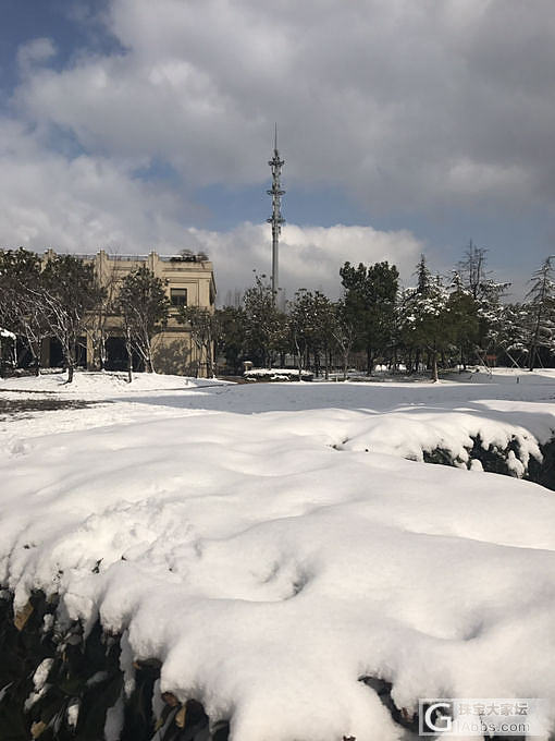 晒一波雪景，难得下雪下的这么大_摄影