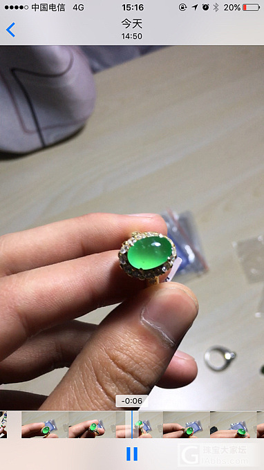 这颗真的要留图纪念一下。_蛋面翡翠