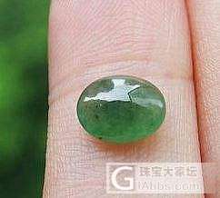 【花好月圆翡翠阁】几款翡翠A货指环和蛋面。_蛋面戒指翡翠