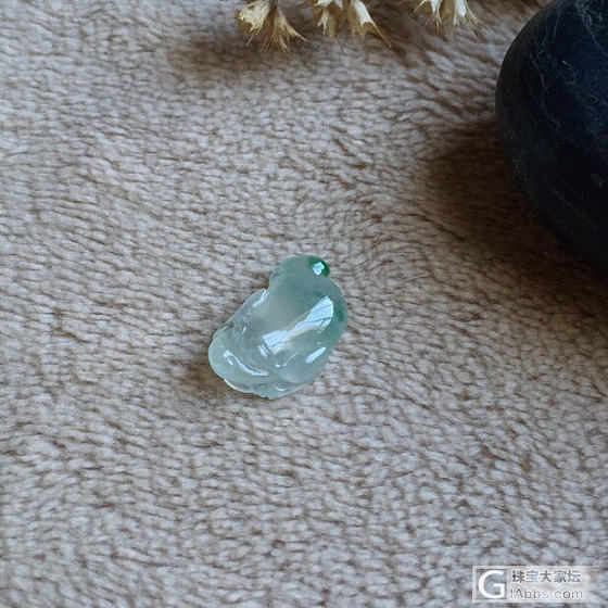 飘花胖金蟾_翡翠