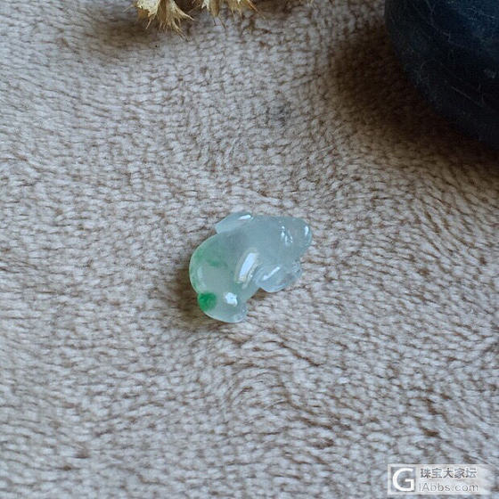 飘花胖金蟾_翡翠