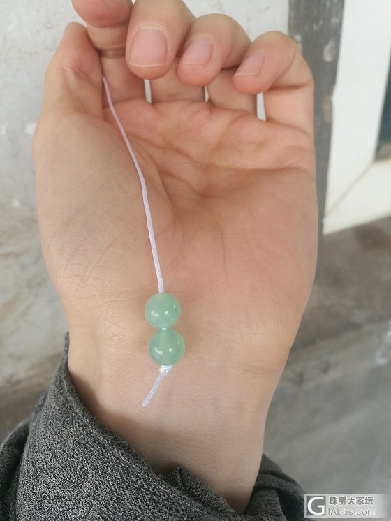 出几颗单颗的翡翠珠子_配件翡翠