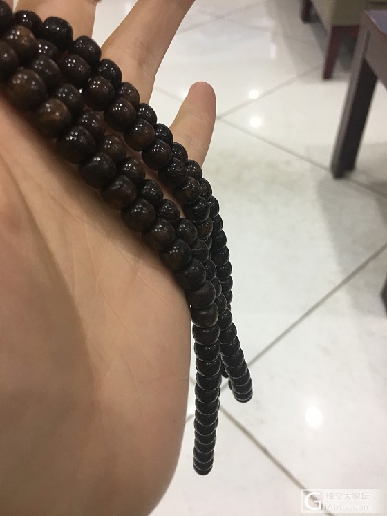 出差途中，晒晒我的星月_珠串菩提子