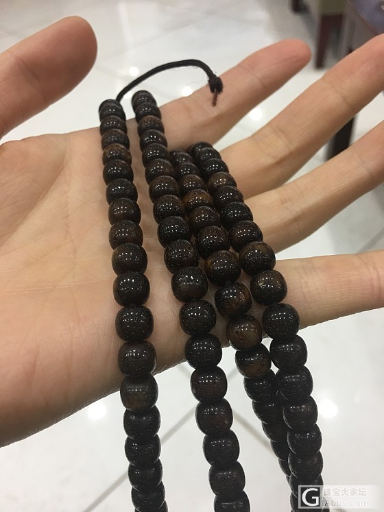 出差途中，晒晒我的星月_珠串菩提子