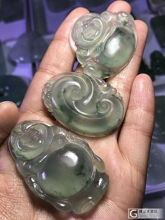 天然缅甸翡翠毛货未抛光，欢迎品鉴！_翡翠