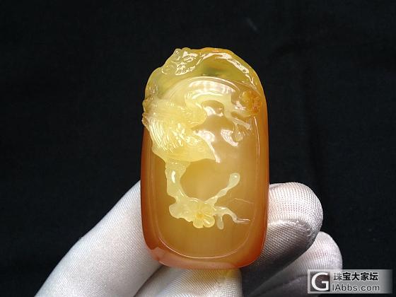 年底做了一些平安锁，都是新鲜出炉。_挂件琥珀蜜蜡