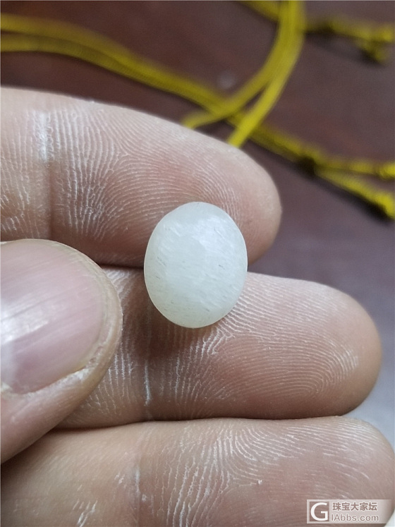 众筹-----羊脂玉戒面_蛋面和田玉和田的小石头