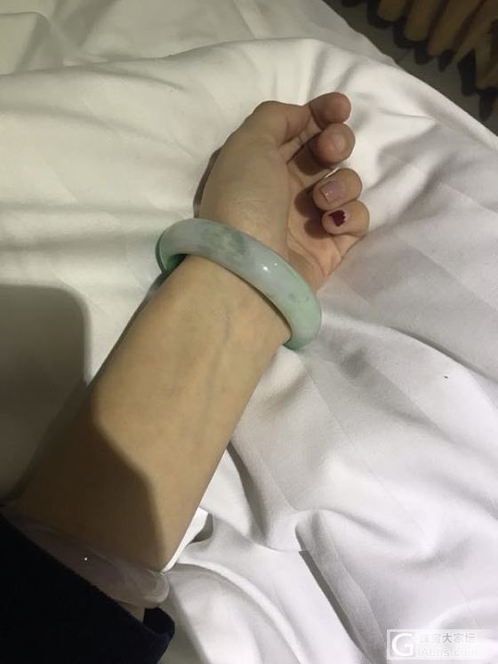 半面美人😜😜😜_手镯翡翠