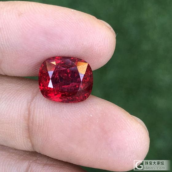 Flame Spinel  5.57ct BURMA_刻面宝石尖晶石