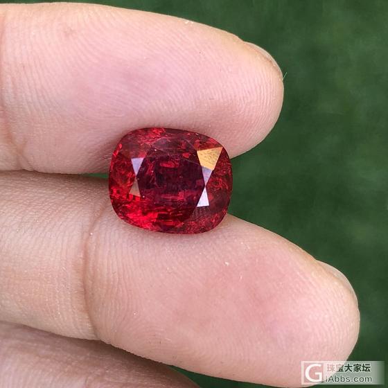 Flame Spinel  5.57ct BURMA_刻面宝石尖晶石