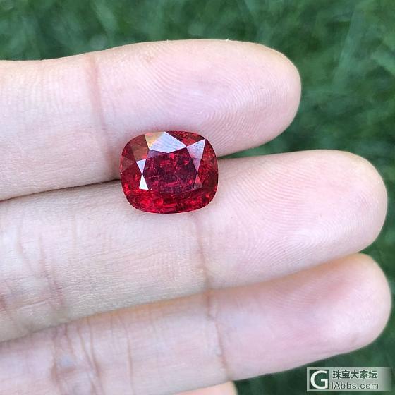 Flame Spinel  5.57ct BURMA_刻面宝石尖晶石