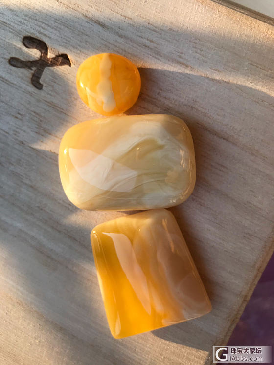 傍晚光线柔和，晒晒可爱的一仓_琥珀蜜蜡