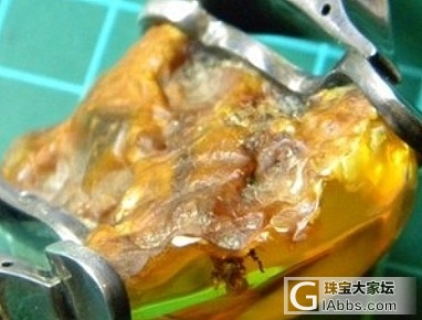 金包蜜還是金绞蜜??金包蜜吧!_手镯琥珀蜜蜡