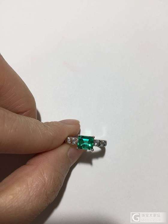 哥伦比亚祖母绿 戒指～_戒指祖母绿