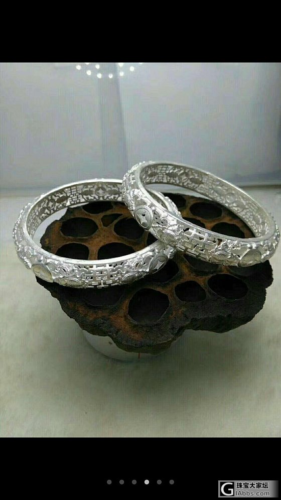 镂空工艺！！_银