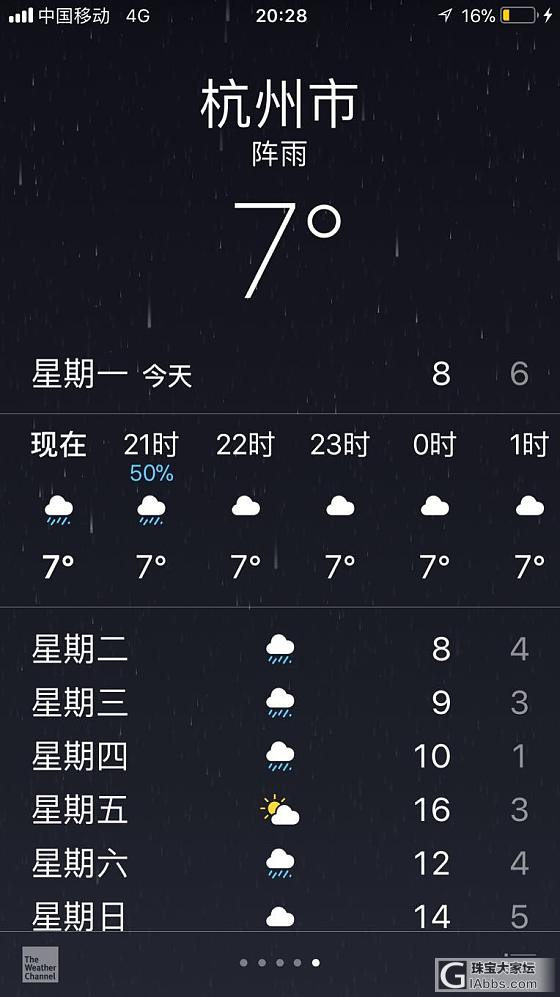 杭州太冷了 连着三天雨_杭州闲聊