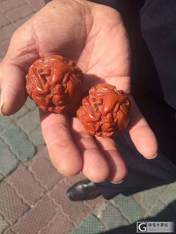 两代人盘玩的核桃_核桃