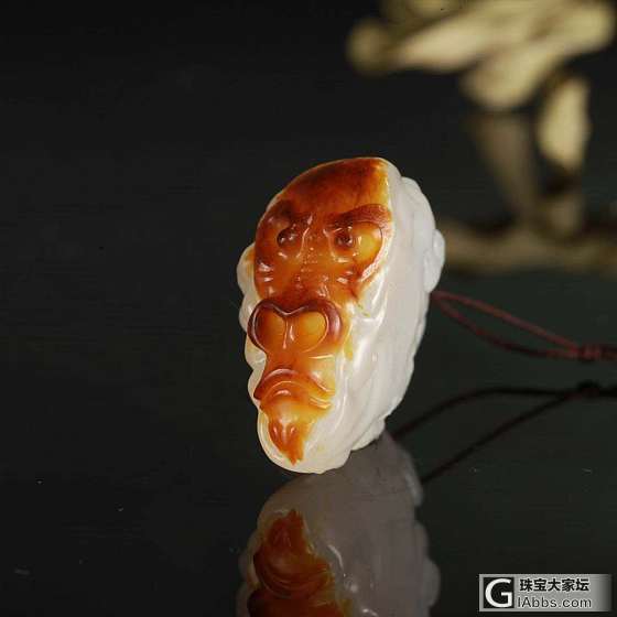 【爱玉玉铺】苏州名家作品 守护_和田玉挂件