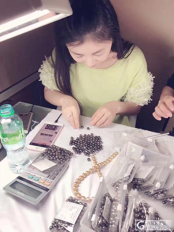 美女老板正在日本进货，求偶遇_海水珍珠