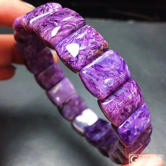 超值天然紫龙晶手排！！💗超美龙纹🎁艳丽夺目，超低价格，性价比巨高，尺寸：14.2..._手排紫龙晶彩色宝石