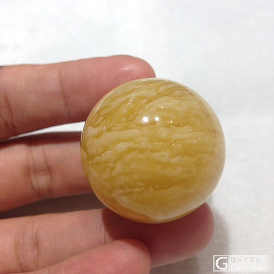 俄料虎皮纹白花蜡圆珠_配件琥珀蜜蜡