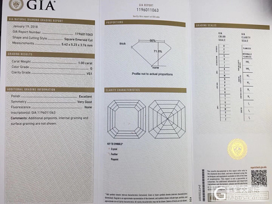 皇家切工 阿斯切 1.00 GVS1_千寻珠宝异形钻