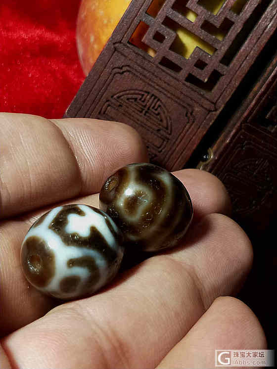 达洛天珠。20/17.4mm，纯洁不染，尊荣富贵，一切圆满顺利；_天珠