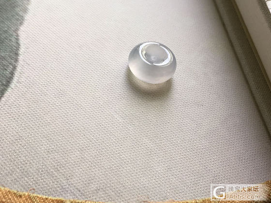 秀一秀，冰冰小肥扣子如何？虽然小但是肥呀_翡翠