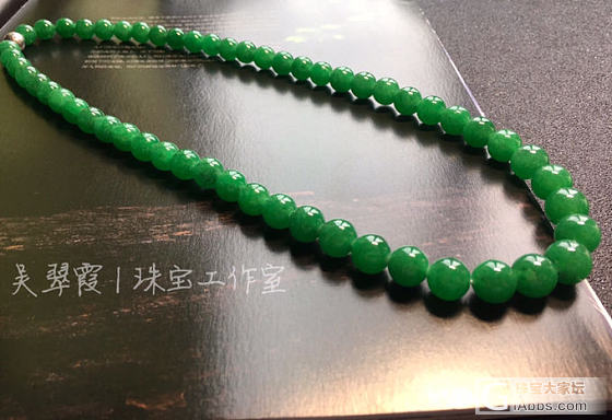 无翠不女人，百里挑一的首饰更适合高贵优雅的你。_项链翡翠