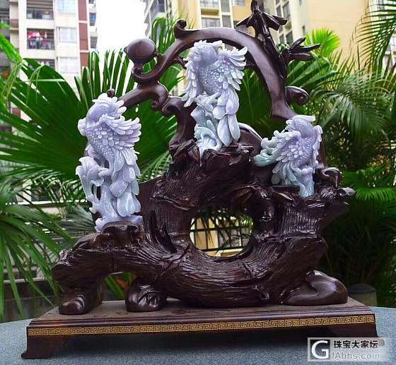 翡翠镶嵌件,摆件欣赏_摆件翡翠