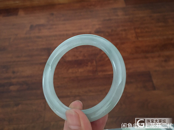 转闲置细糯55圆条_手镯翡翠