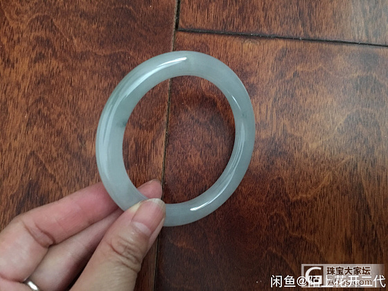 转闲置细糯55圆条_手镯翡翠