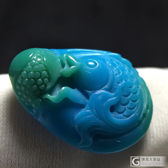 连连有余_挂件松石
