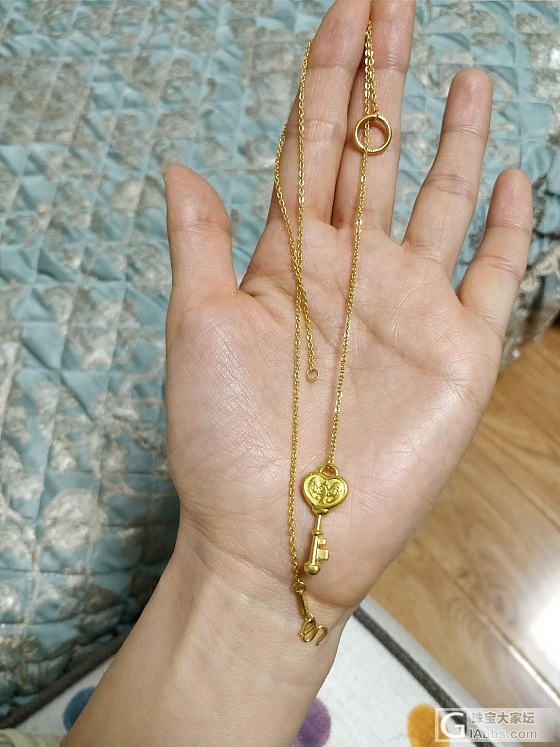 万福金安套链求交换香缇卡。_吊坠金